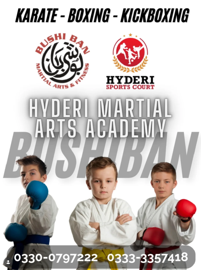 Bushi Ban Pakistan and Hyderi Martial Arts Academy