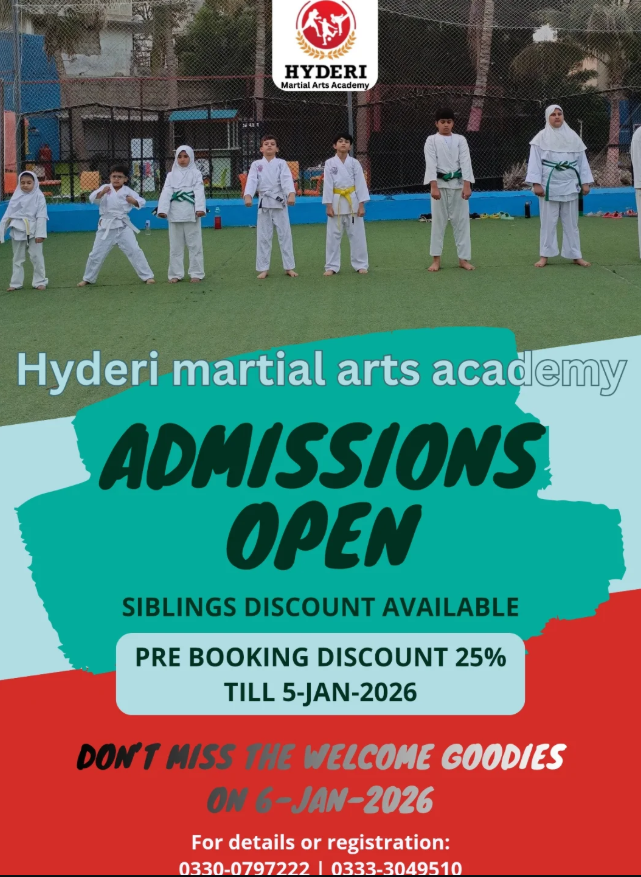 Kids training outdoors